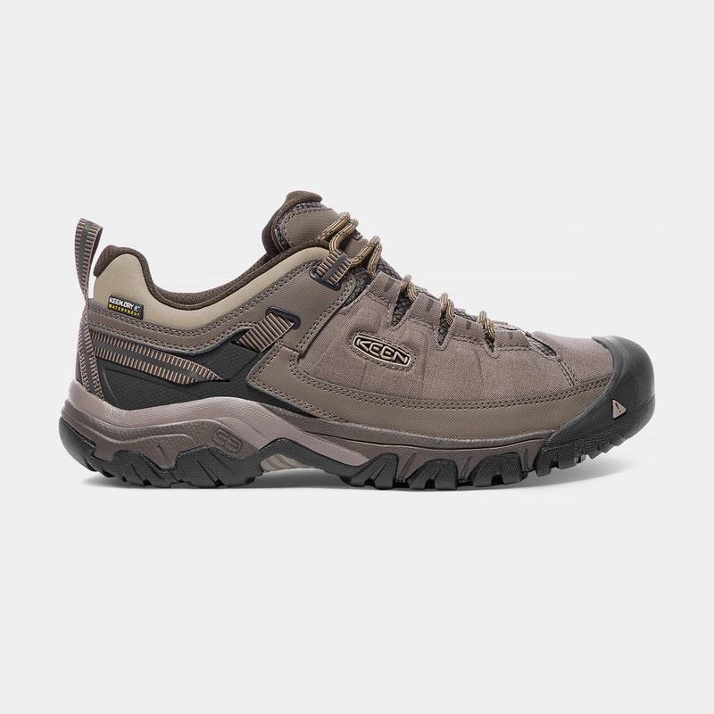 Keen Targhee Exp Waterproof Mens Hiking Shoes Khaki Online Sale (8965-NBWSO)